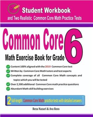 Common Core Math Exercise Book for Grade 6