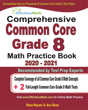 Comprehensive Common Core Grade 8 Math Practice Book