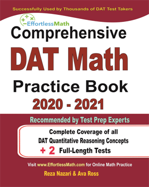 Comprehensive DAT Math Practice BooK