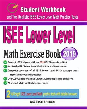 ISEE Lower Level Math Exercise Book