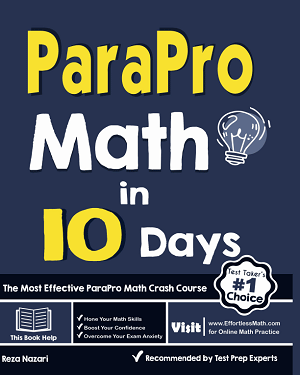 ParaPro Math in 10 Days