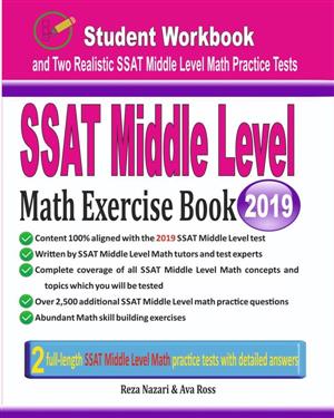 SSAT Middle Level Math Exercise Book