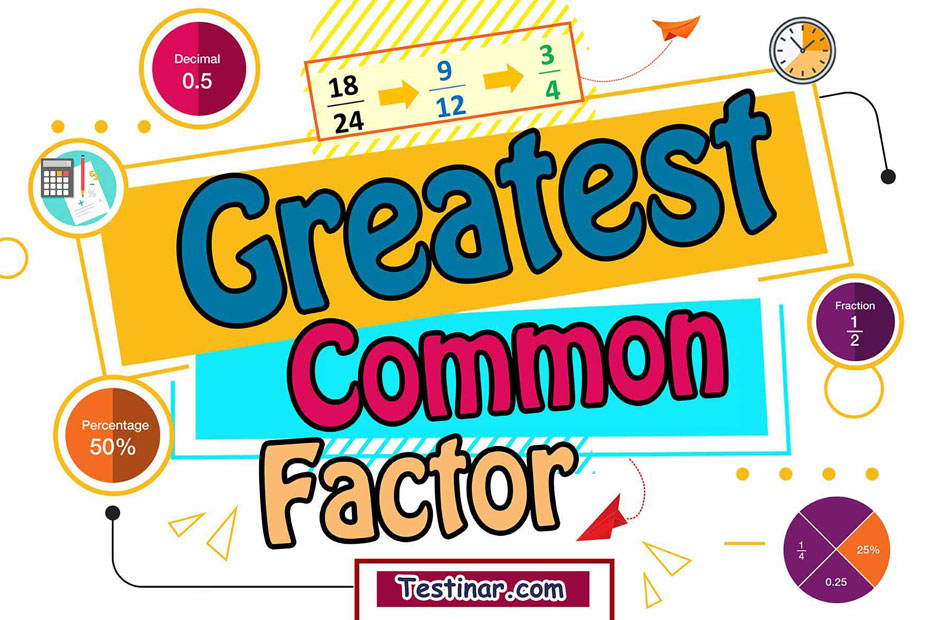 How To Find The Greatest Common Factor GCF 