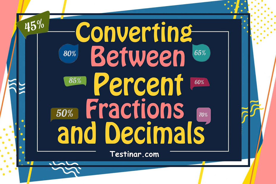 How to Convert Between Percent, Fractions, and Decimals