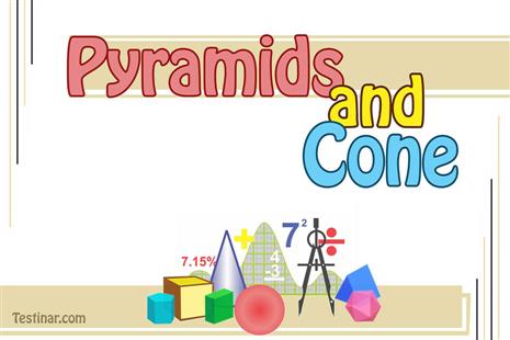 How to Find Volume and Surface Area of Pyramids and Cone