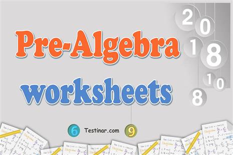 Pre-Algebra Worksheets: FREE & Printable