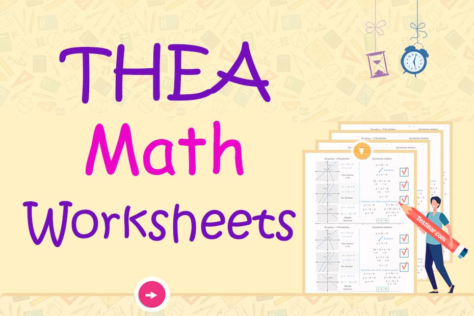 THEA Math Worksheets: FREE & Printable