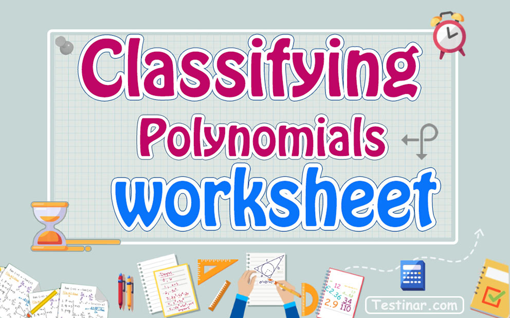 Classifying Polynomials worksheets