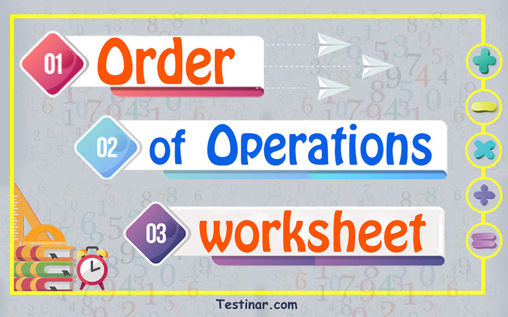 Order of Operations worksheets