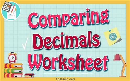 Comparing Decimals worksheets