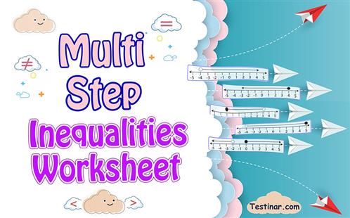 Multi Step Inequalities worksheets