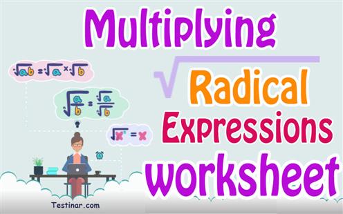 Multiplying Radical Expressions worksheets