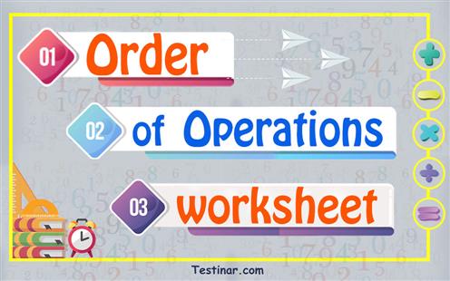 Order of Operations worksheets