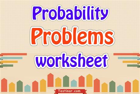 Probability Problems worksheets